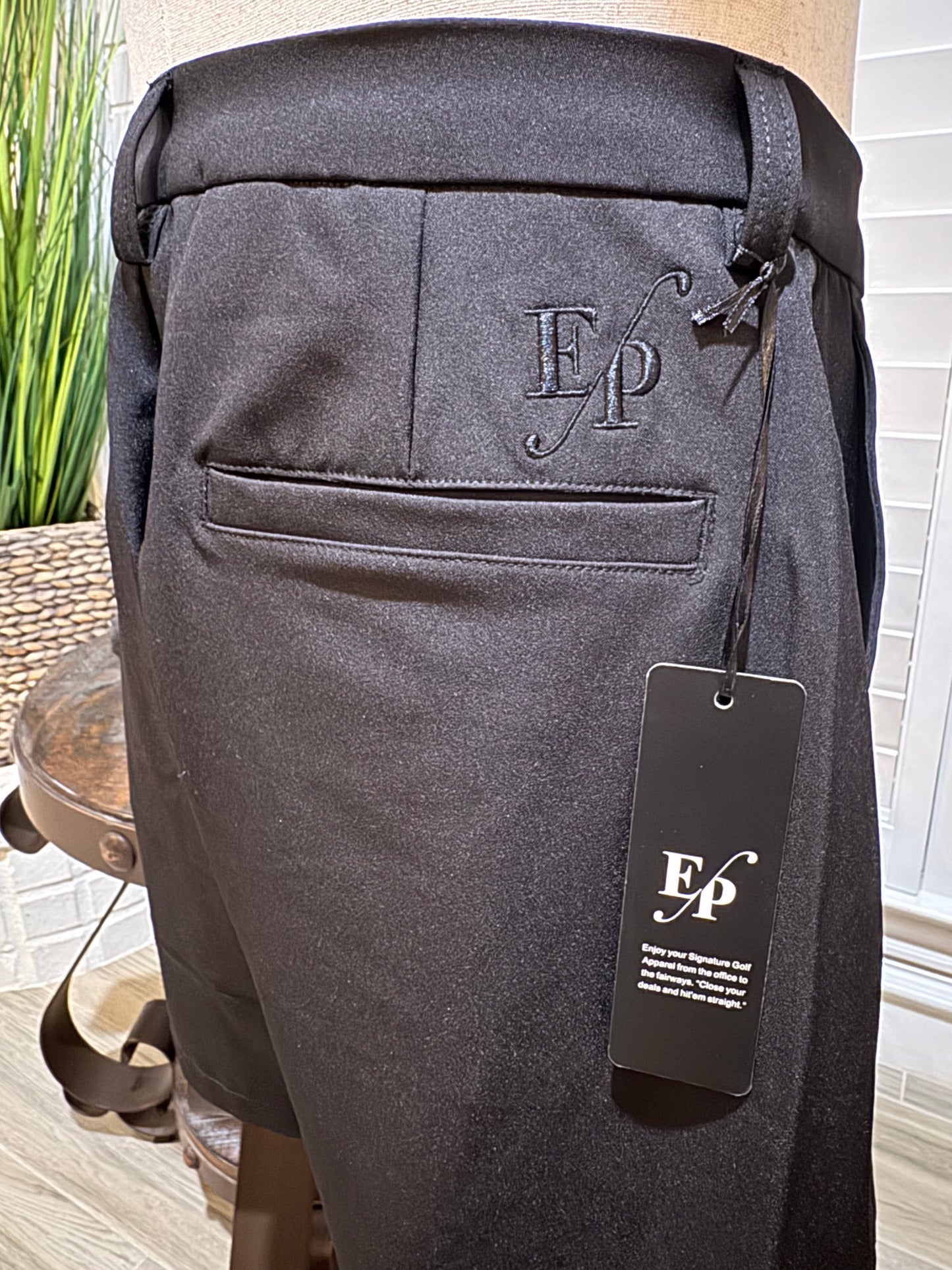 Eric Paul Signature Golf Shorts (BLACK)
