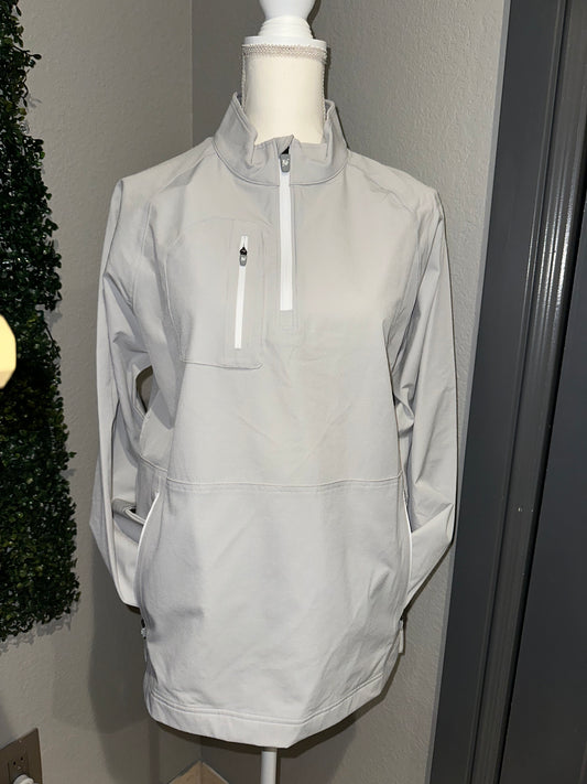 Ladies Gray Vanguard Pullover