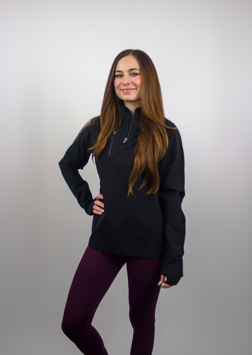 Black Vanguard Pullover