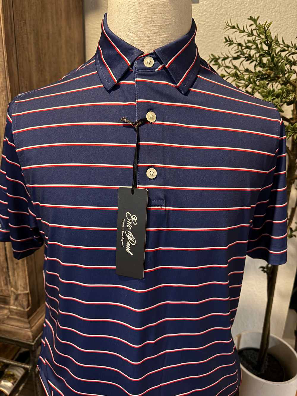 Gentlemen’s Fairway Classic Stripe Signature Polo