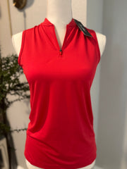 Womens Sleeveless 1/4 Zip